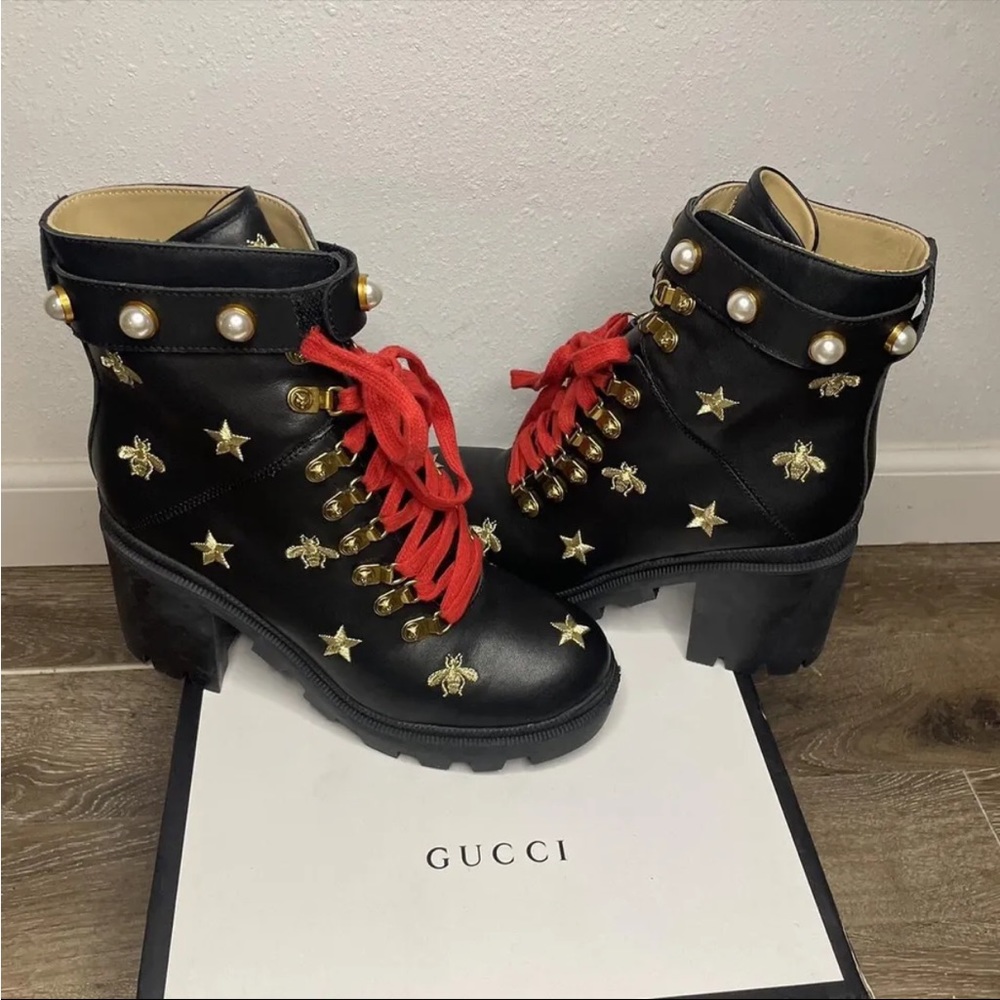 New Gucci platform heels/ boots.